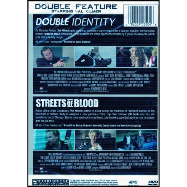 Double Identity, Streets Of Blood - Multi-Feature Movie (DVD)