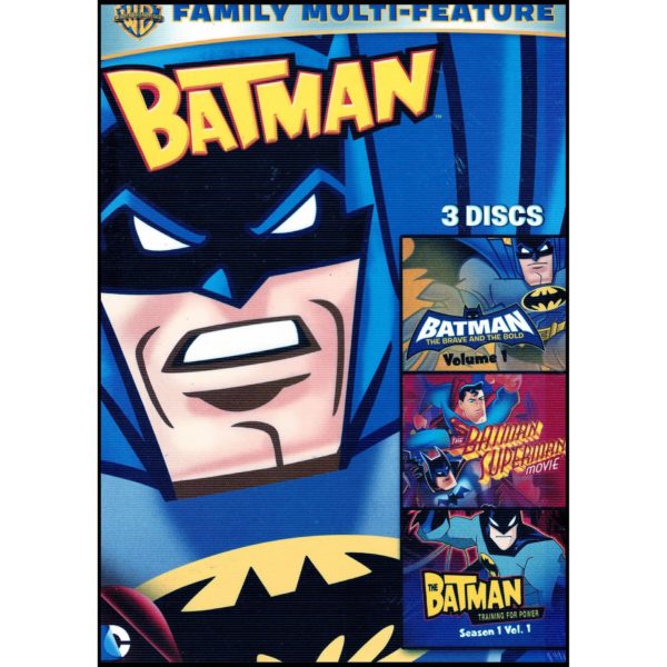 DVD Assorted Multi-Feature Movies 4 Pack Fun Gift Bundle: The Guard of Auschwitz And Escape From Auschwitz - Multi-Feature Movie  Hugh Grant Collection - Multi-Feature Movie  DC Batman Fun 3-Pack - Multi-Feature Movie  Disaster at Sea 2013: Deadly Wake / The Triangle / The Poseidon Adventure - Multi-Feature Movie