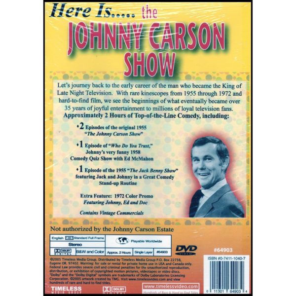 Here Is...The Johnny Carson Show (DVD)