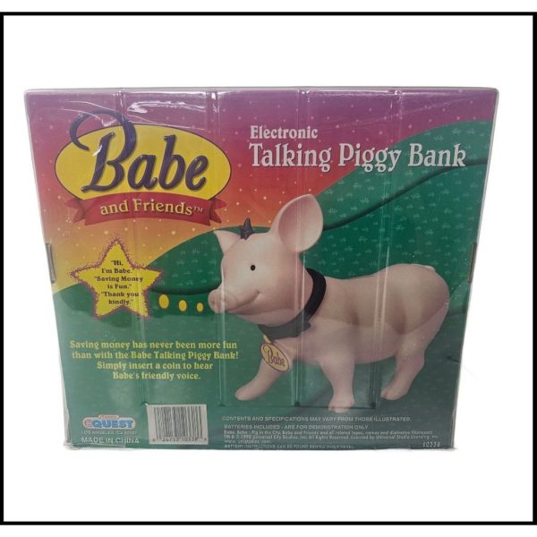 Babe & Friends Pig In The City Electronic Talking Piggy Bank Ages 3+