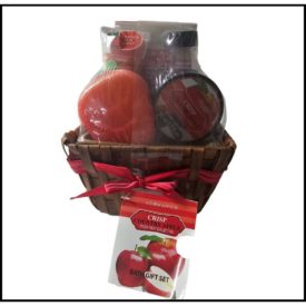 Aromanice Crisp Country Apple Bath Gift Set 6 Piece Set