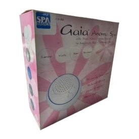 Gaia Aroma Spa With 4 Natural Aroma Scents, Color Winter White AS-20