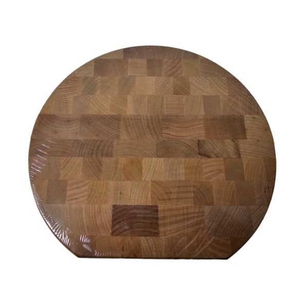 Wusthof Premium End-Grain Round Cheese Board 10 x 9.5