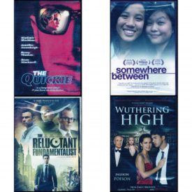 DVD Assorted Movies 4 Pack Fun Gift Bundle: The Quickie 2001  Somewhere Between  The Reluctant Fundamentalist  Wuthering High