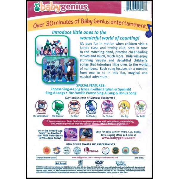 Favorite Counting Songs (BabyGenius) (DVD)