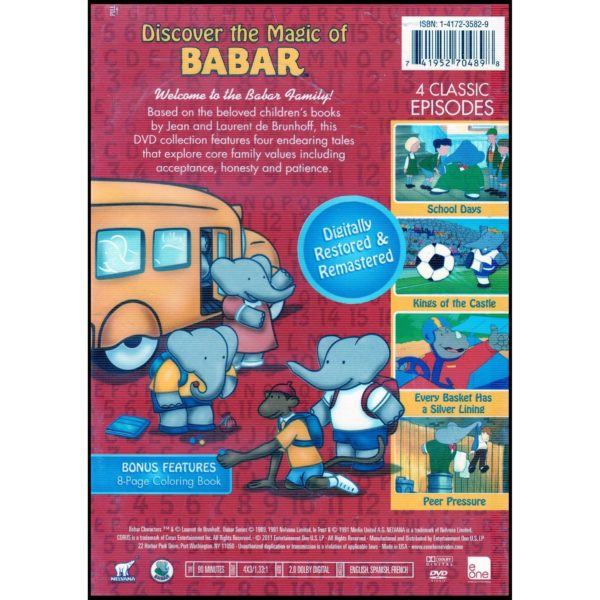 Babar the Classic Series - School Days (DVD)