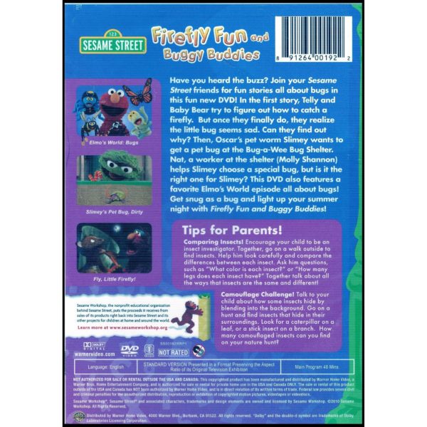 Sesame Street: Firefly Fun and Buggy Buddies (DVD)