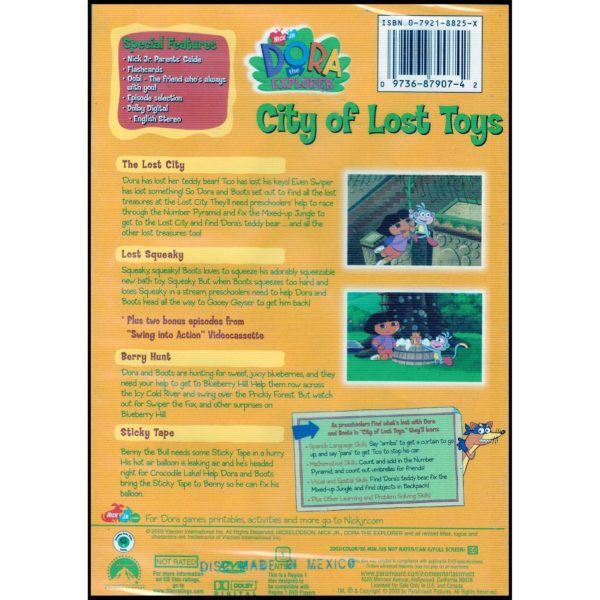 Dora the Explorer - City of Lost Toys (DVD)