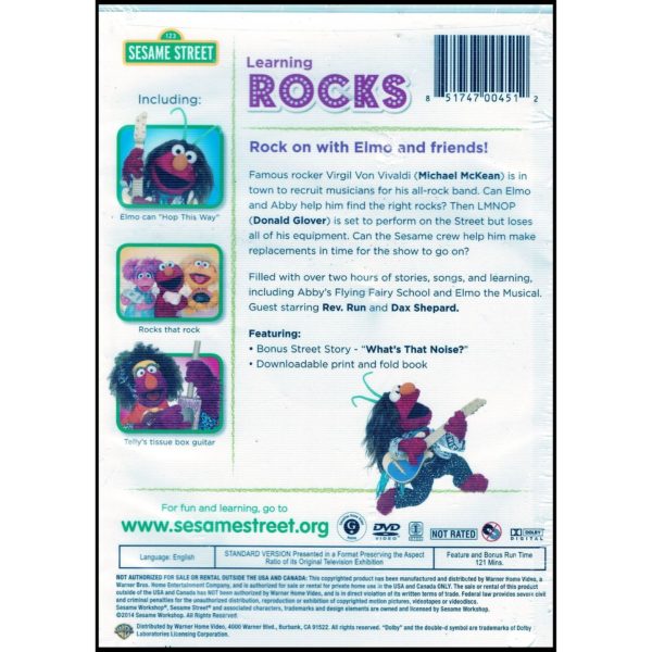 Sesame Street: Learning Rocks (DVD)