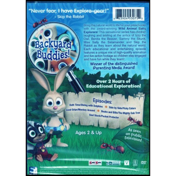 Wild Animal Baby Explorers Backyard Buddies (DVD)