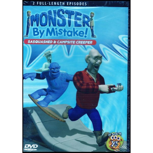 DVD Children's Movies 4 Pack Fun Gift Bundle: Monster By Mistake: Sasquashed & Campsite Creepers  Teenage Mutant Ninja Turtles - Original Series Volume 3  Johnny Test - Johnny Saves the World!  Quest for Camelot