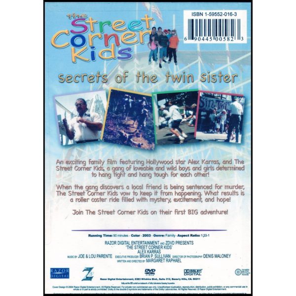 The Street Corner Kids: Secrets of the Twin Sister  (DVD)