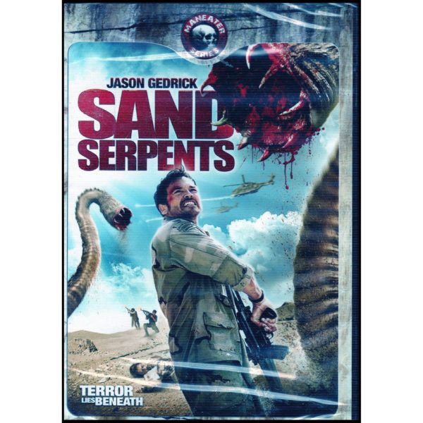 DVD Assorted Movies 4 Pack Fun Gift Bundle: Sand Serpents: Maneater Series  MacShayne: Winner Takes All  The Congressman  Lamb