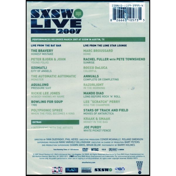 SXSW Live 2007 (DVD)