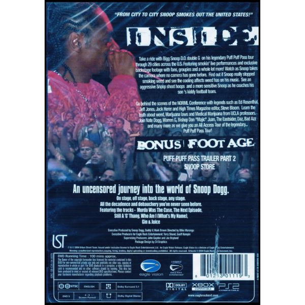 Snoop Dogg: Bigg Snoop Dogg's Puff Puff Pass Tour (DVD)