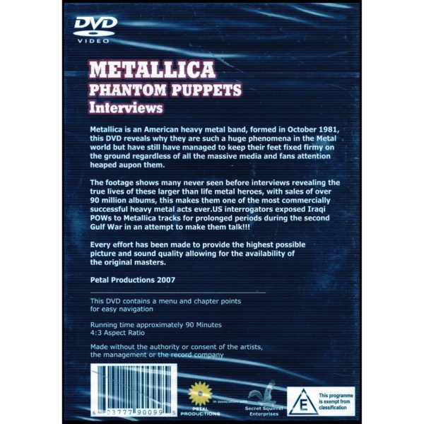 Metallica: Phantom Puppets (DVD)