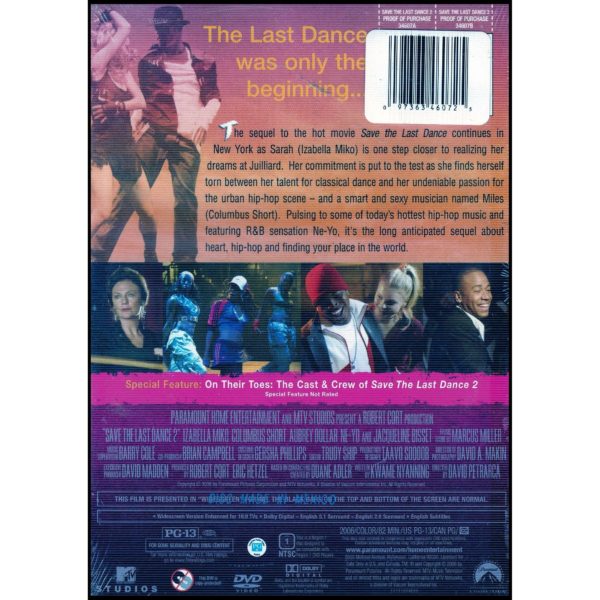 Save The Last Dance 2  (DVD)