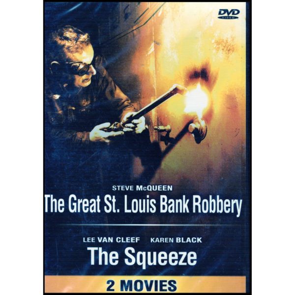 DVD Assorted Multi-Feature Movies 4 Pack Fun Gift Bundle: The Great St. louis Bank Robbery & The Squeeze 2 Film Collection  G.I. Joe 3 Movie Collection: Snake Eyes, Retaliation, The Rise of Cobra  Spirit of the Eagle / Sign of the Otter  Croczilla