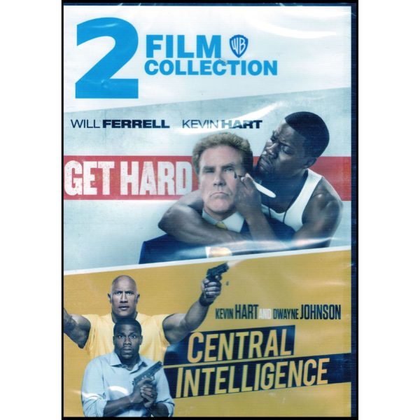 DVD Assorted Multi-Feature Movies 4 Pack Fun Gift Bundle: Get Hard/Central Intelligence  Gremlins 1&2  American Flyers/Victory  10-Film Collection: Stories of WWII