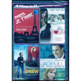 Four Movies in One: Romantic Comedy (Paris Je T'Aime / The Truth About Love / My Date with Drew / Jack and Jill vs. The World) (DVD)