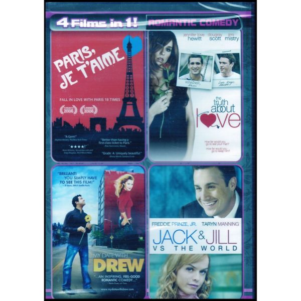 DVD Assorted Multi-Feature Movies 4 Pack Fun Gift Bundle: Steven Segal 5-Film Collection - Attrition, Driven to Kill, Kill Switch, Mercenary for Justice, Today You Die  7-Movie Jurassic Collection  Birds of Prey/Suicide Squad 2 Pack Bundle  Four Movies in One: Romantic Comedy Paris Je T'Aime / The Truth About Love / My Date with Drew / Jack and Jill vs. The World