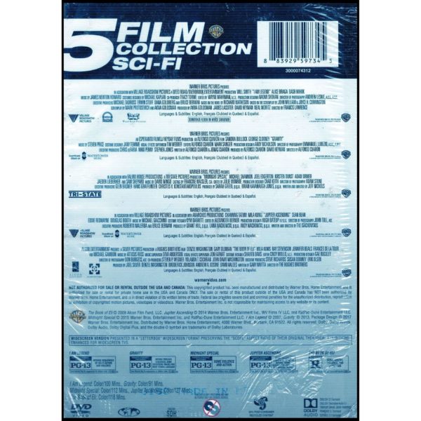 5 Film Collection: Sci-Fi  (DVD)