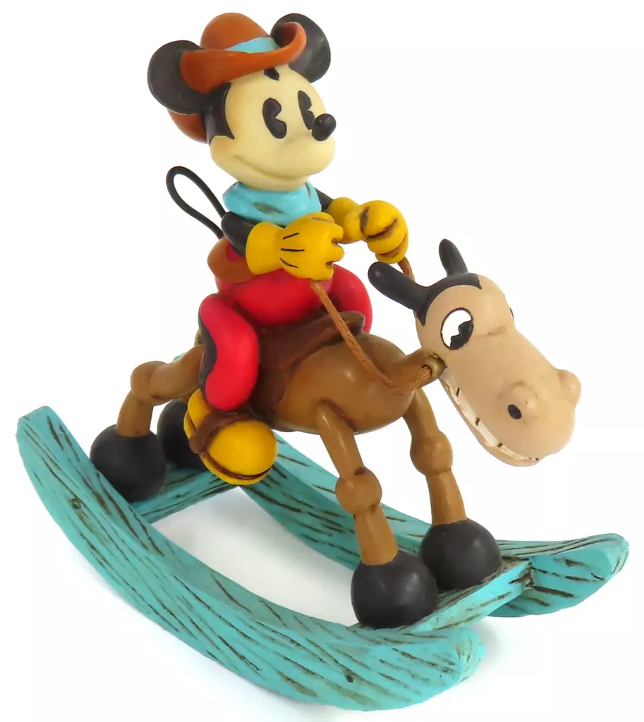 Mickey & Co. Mickey Riding Tanglefoot Figurine #3636464