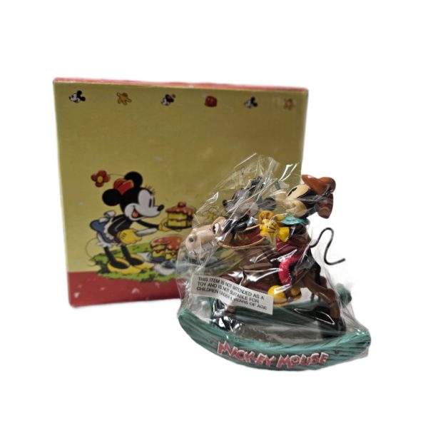 Mickey & Co. Mickey Riding Tanglefoot Figurine #3636464