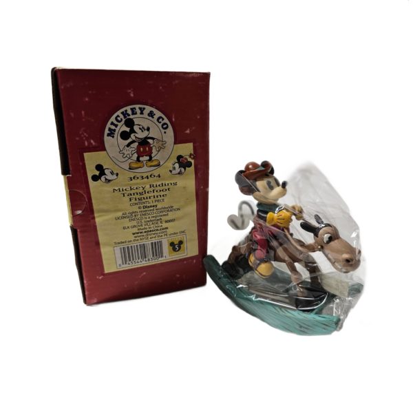 Mickey & Co. Mickey Riding Tanglefoot Figurine #3636464