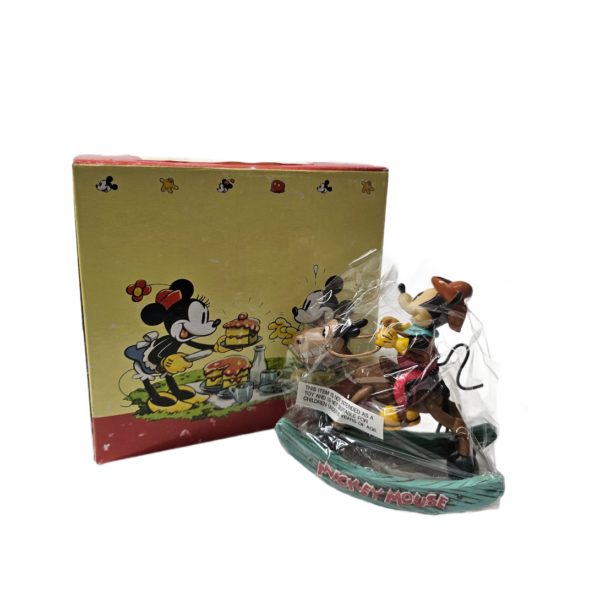 Mickey & Co. Mickey Riding Tanglefoot Figurine #3636464