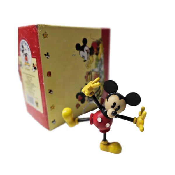 Mickey & Co. Wooden Mickey Tumbles Figurine #363391