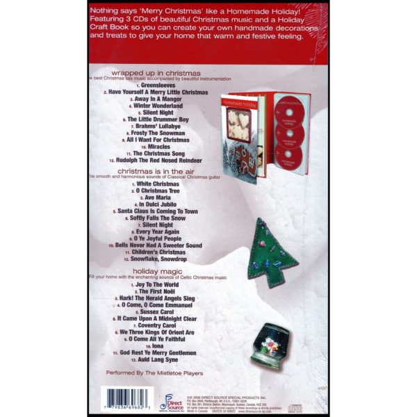 Homemade Holidays (3 Disk Set & Craft Book) (Music CD)