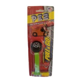 PEZ Candy Dispenser Disney Pixar Cars 2 Pull & Go Magnetic Detachable Car - Tow Mater