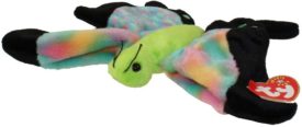 Ty Beanie Baby Float the Butterfly Multi Color Tie Dye Wings