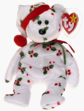 TY 1998 Holiday Teddy Beanie Baby