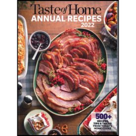 Taste of Home Annual Recipes 2022 (Hardcover)