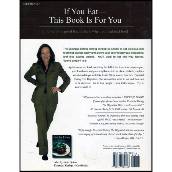 Essential Eating The Digestible Diet: Real Food for Better Digestion and Weight Loss (Hardcover)