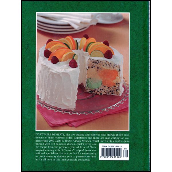 Taste of Home Recipes 2007 (Hardcover)