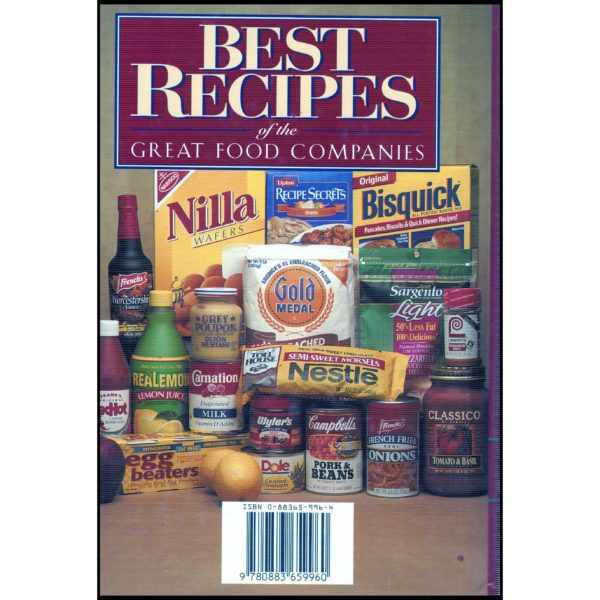 Best Recipes of the Great Food Companies (Hardcover)