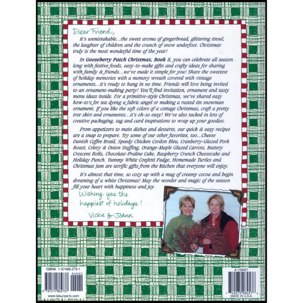 Gooseberry Patch Christmas, Book 5 (Hardcover)