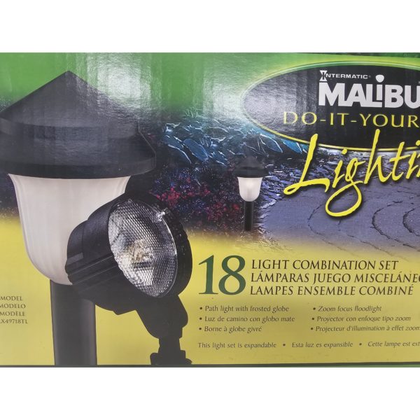 Malibu Outdoor Lighting 18 Light DIY Combination Set LX49718TL