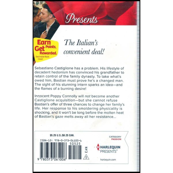 The Italian's Virgin Acquisition (Harlequin Presents Book 3560) (Mass Market Paperback)