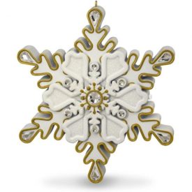 Hallmark Keepsake 2018 All I Want for Is You Snowflake Musical Ornament