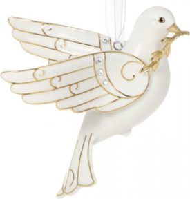 Hallmark Keepsake Christmas Ornament 2021, Peace Dove, Porcelain