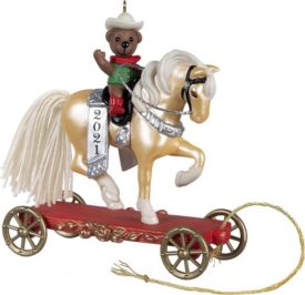 Hallmark Keepsake Christmas Ornament, Year Dated 2021, A Pony for Christmas