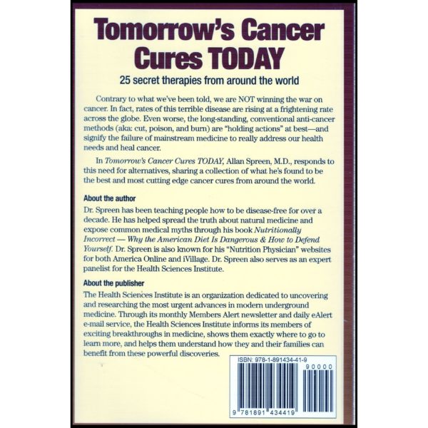 Tomorrow's Cancer Cures Today (Paperback)