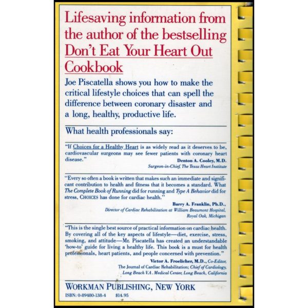 Choices for a Healthy Heart (Paperback - Spirial Comb)