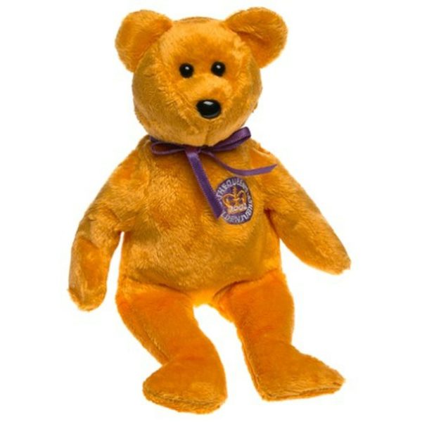 Ty Beanie Baby - Celebrations The Orange Bear