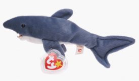 Crunch the Great White Shark Beanie Baby (Retired)