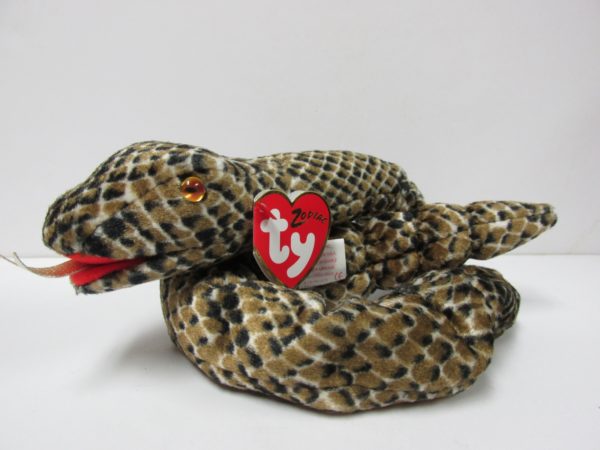 Ty Beanie Babies Zodiac The Rattlesnake Plush Toy